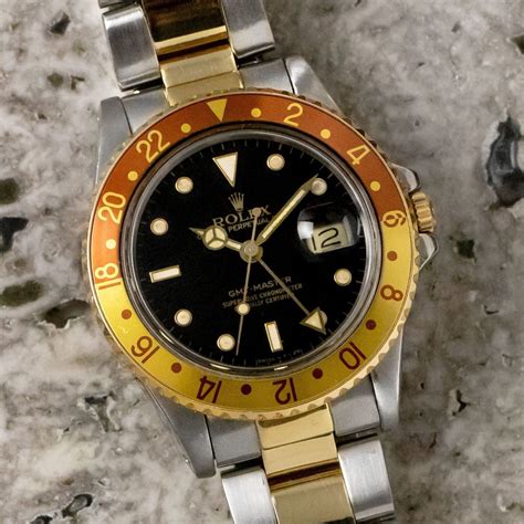 rolex gmt master 16753 root beer|rolex root beer retail price.